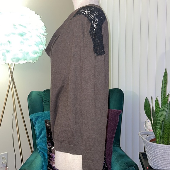 Gharani Strok London Brown sweater Size US 8 - Picture 4 of 6